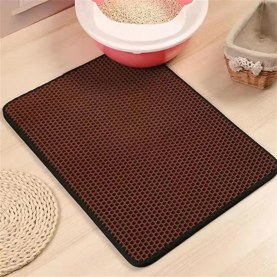 Paws & Purr™ Double-Layer Honeycomb Litter Mat