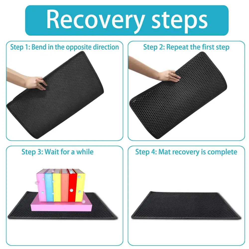 Paws & Purr™ Double-Layer Honeycomb Litter Mat