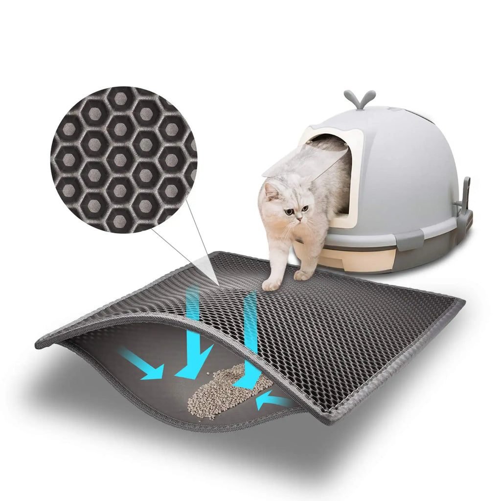 Paws & Purr™ Double-Layer Honeycomb Litter Mat