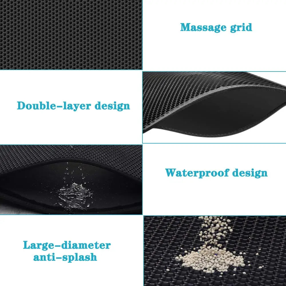 Paws & Purr™ Double-Layer Honeycomb Litter Mat