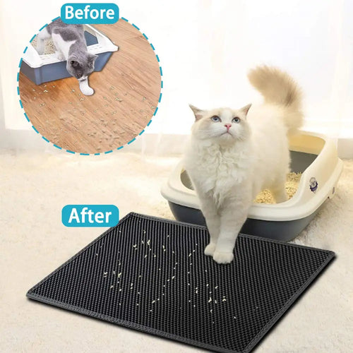 Paws & Purr™ Double-Layer Honeycomb Litter Mat
